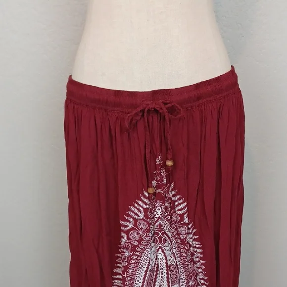 Gypsie Blu Indian Boho Maxi Skirt Size XL - Picture 2 of 7